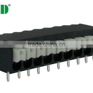 Screwless terminal block 300V 10A Pitch 3.81mm 2P - 28P Spring Terminal blocks