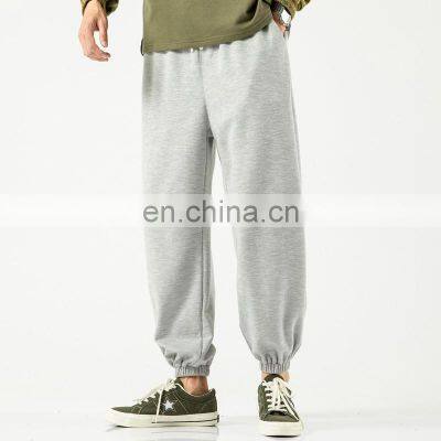 High fashion custom logo outwork casual oversize Breathable loose cotton men's joggers