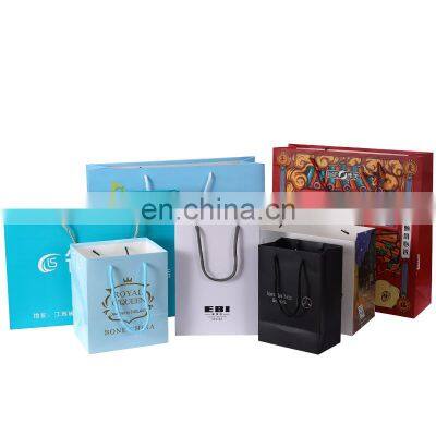 Pass Fsc Customized Colour Big Heavy Duty Wedding Paper Bag With Pp Handle