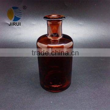 POPULAR STOCKS ON SALE 8oz amber material reed diffuser glass bottle with long neck