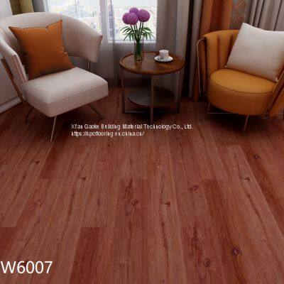 GKBM Greenpy MJ-W6007 New Eco-Friendly Waterproof Rosy Wine Red Click Stone Plastic Composite SPC Flooring photo-5