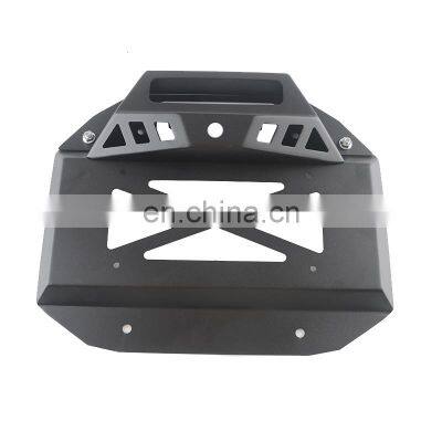Steek MK Black License Plate for Jeep Wrangler JL 2018+ Autoparts License Rack Holder for Jeep Accessories From Maiker