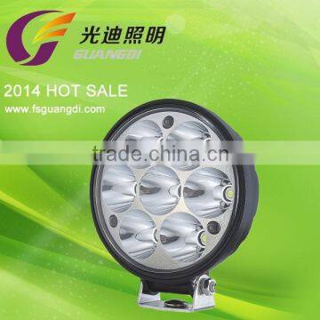 Backup lights high power LED 24V 12V 4" round led working light with gold supplier in alibaba