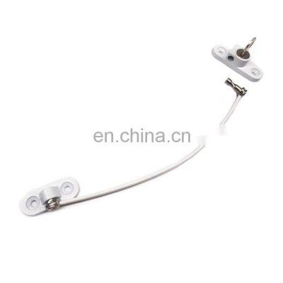 Top Quality Zinc Alloy Window Door Opening Restrictor Cable Safety Baby Lock for Sliding Window photo-2