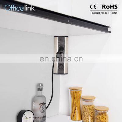 French Socket for Kitchen Cabinet With Aluminium Profile photo-2