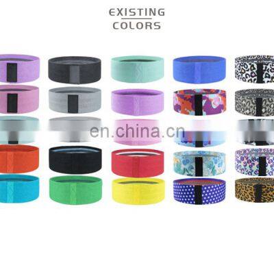Wholesale Fitness Yoga Custom Logo Exercise Hip Circle Non Slip Fabric Resistance Band photo-5