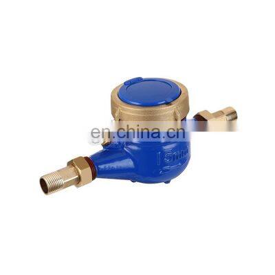 LIRLEE OEM ODM Home Housing brass coupling digital water counter meter