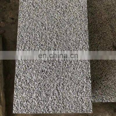 Bushhammered China Black Basalt Stone Paving Tiles photo-4