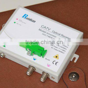 FTTH Two Ways CATV Fiber Optic AGC Receiver build in CWDM/Fiber Optic Node/electric receiver