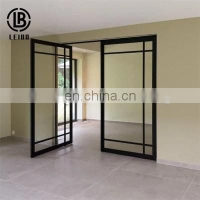 Australian standard cheap price interior exterior double french door aluminum casement door