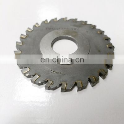 LIVTER Tungsten carbide material CNC milling machine disc three sided face milling cutter