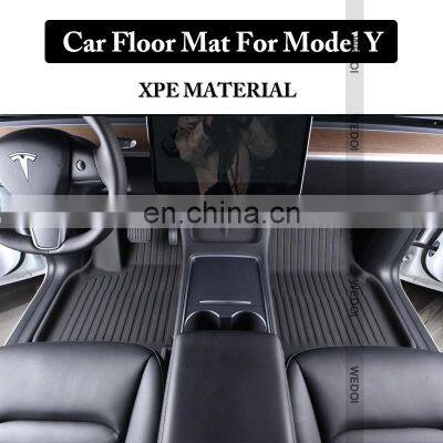 2022 XPE All Weather Car Mats for Tesla Model Y Customized 3D Car Floor Mat for 2022 Model Y Trunk Cargo Liners Car Accessories photo-2