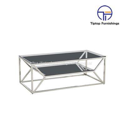 Tiptop Modern Gold Stainless Steel Leg Marble Top Round Living Room Home Furniture Luxury Side Center Coffee Tea Table photo-3