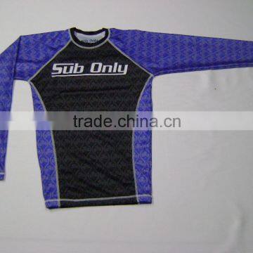 SUBLIMATED MMA Rash Guard full sleeves