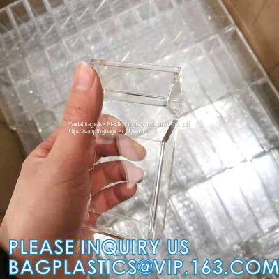 Portable Acrylic Pack Tobacco Transparent Flip-top Plastic Cigarette Case High-end Creative Trendy Thick Cigarette Case photo-4