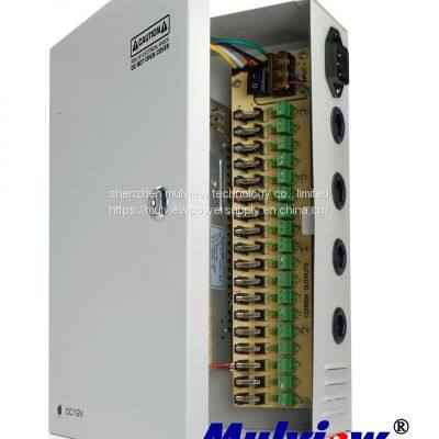Multiple Outputs 18CH 12V25A 300W Access Control CCTV Camera Central Power Supply Unit Ce IEC photo-4