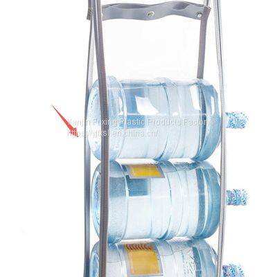 Fuxing 1mm Auto-close Transparent Blue Clear Plastic Magnetic Pvc Strip Curtain Used For Doors Pvc Curtain Strip photo-2