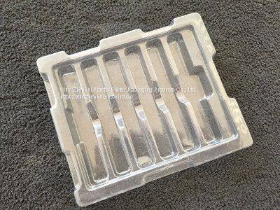 customized vacuum forming blister inner packaging thermoformed plastic blister trays