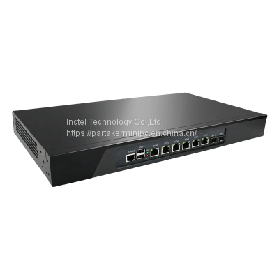 1U 19 Inch Rack Mount Firewall Appliance B85 Z87 Intel Core I7 4770 i5 4460 i3 4160 With 6 Ethernet 2 X10GB SFP PfSense OPNsense photo-3