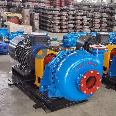 Wear Resistant Packing Seal Slurry Sand Pump for Long Distance Delivery