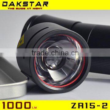 DAKSTAR NEW ZR15-2 XM-L U2 1000LM 18650&26650 Zoom Dimmer Flashlight LED Flashlight photo-5