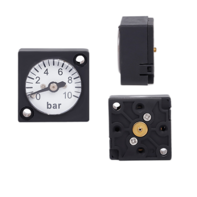 Square pressure gauge bar built-in mini micro pressure gauge Oil pressure water pressure air pressure gauge manufacturer