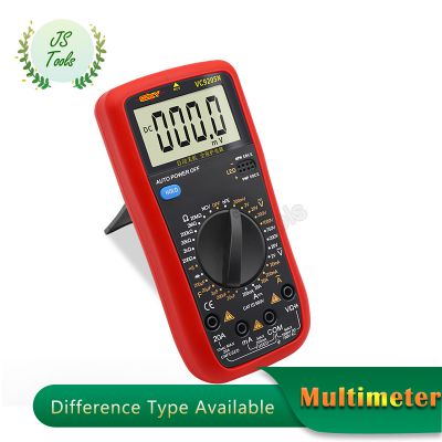 Digital Multimeter with AC DC Voltmeter Ohm Volt Amp Tester Pocket Meter Backlight Tests Wire, Voltage Current Resistance Diode