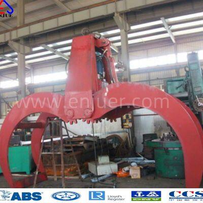 Hydraulic Rotating Wood Grapple Log Timber Grapple Rock Log Wood  Grab for 20 Ton Loading and Unloading