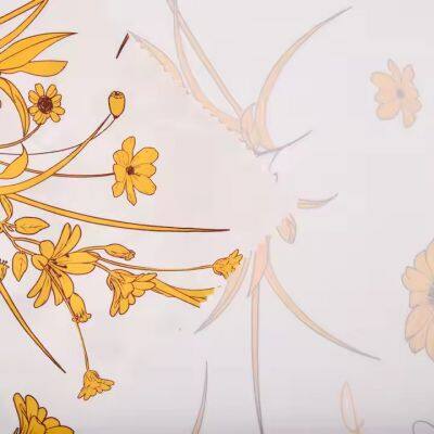 New Product 165-170GSM Soft 100% Viscose Fabric Flower Print Fabric for Dress photo-5