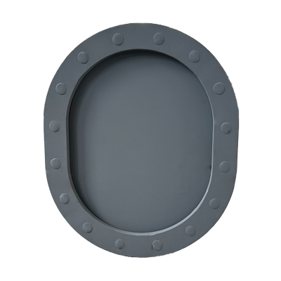 Waterproof Elliptic Marine Ship Deck Manhole Cover With Handle Manufacturers