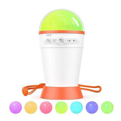 Sound Machine for Baby , USB Rechargeable White Noise Machine for Noise Canceling,  with Rain & Fan Sound and Auto-Off Timer