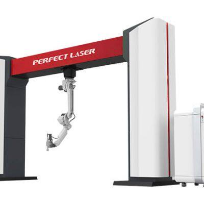 1000w 2000w 3000w 3D Robot Cutting Machine For Arm Fiber Sheet Metals Stainless Steel