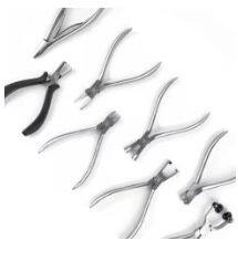 Stainless Steel Eyeglasses Spring Plier Glasses Screw Cutter Trident Chip Block Plier Adjuster Optical Repair Hand Tool