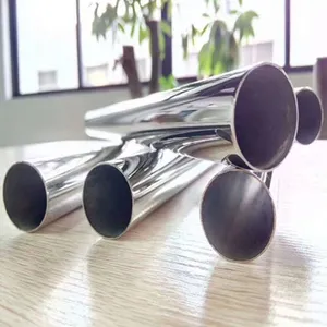 304 316 316L 410 420 430 Seamless Welded Ba Hl Finishing 0.3-3mm Thickness Stainless Steel Seamless Steel Pipe for Building Materials