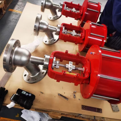 Industrial Discharge Valve for Chemical and Pharmaceutical Reactor Kettles, Storage Tanks Bottom Discharge and Sampling