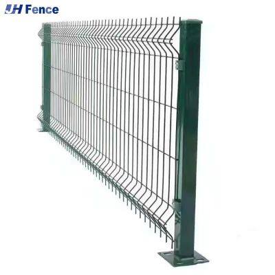 Hochwertiger 3D-Eisendrahtgitterzaun, gebogene geschweißte Drahtzaunpanels