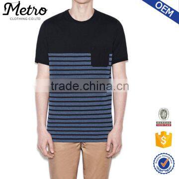 Wholesale Clothing Fashion Cotton Pique Stripe T Shirts