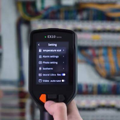 EX10 Portable Infrared Camera with 2.8-inch Display Video Recording & WiFi