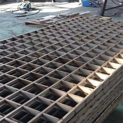 Steel Grating Stair Treads With Serrated Nosing Anti-Slip Surface for Industrial Walkways photo-4