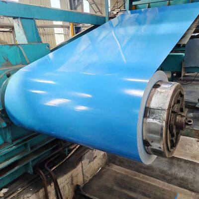 PPGI Color Coated Steel Coil RAL 3009 5015 6005 7004 9003 Prepainted Galvanized Steel Coil photo-5