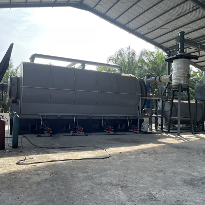 DOING Company Environmental Friendly 100kg-50T/Day Waste Tyre to Fuel Oil Pyrolysis Plant