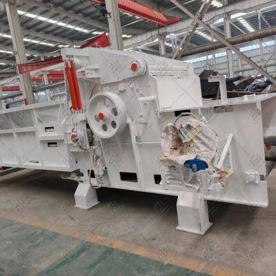 Mobile Wood Chipper Crusher for Coconut Shell and Bamboo in Charcoal Production