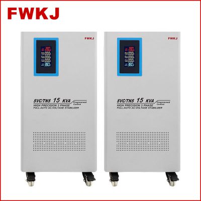 Industrial Grade 15kVA 3-Phase Automatic Voltage Regulator With Servo Motor Control photo-4