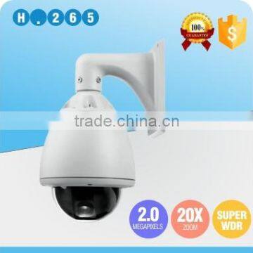 H.265 speed dome camera 2MP HD IP 20X Optical Zoom 1080P Onvif P2P IR High Speed Dome PTZ Camera
