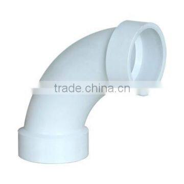 ASTM sch40 D2665 standard UPVC long bend 90deg. for drainage water