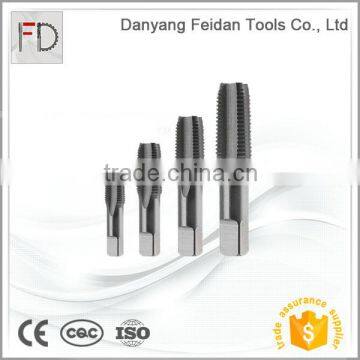 High Carbon Steel Cased Bright NPT Tap Set