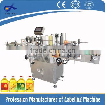 Auto labeling machine labels for olive oil bottles