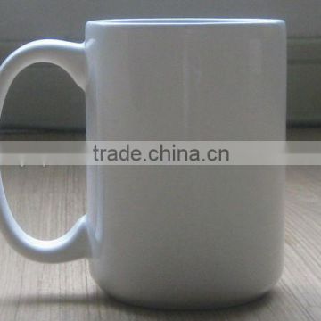 11oz.white color ceramic mug for sublimation printing plain white ceramic mug                        
                                                Quality Choice