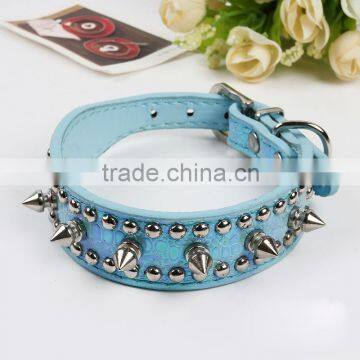 Factory Direct Creative New Rivet Collar Premium Pet Supplies High Quality Leather Dog Collar photo-6