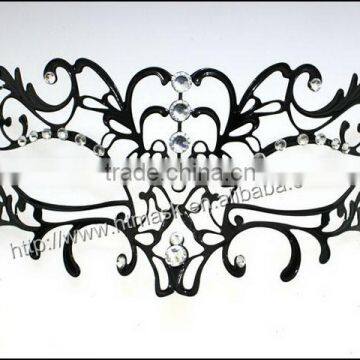 crazy verkauf halloween karneval party elegant schwarz metall-laser charmante prinzessin schmetterling design maskerade maske